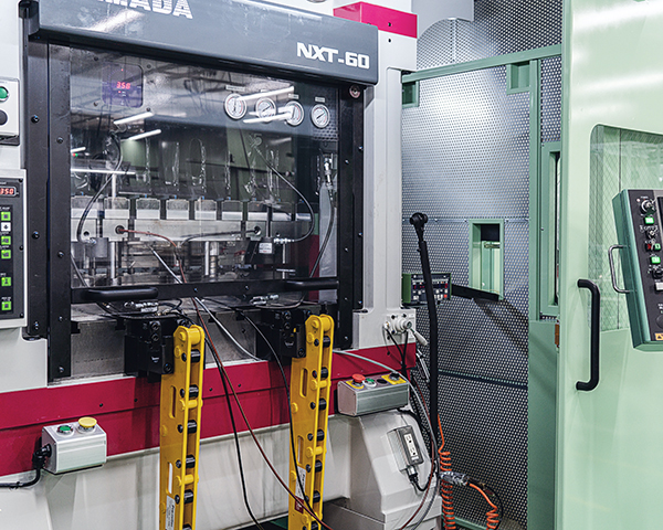Productivity improvements through continuous combined machining and high-speed machining.